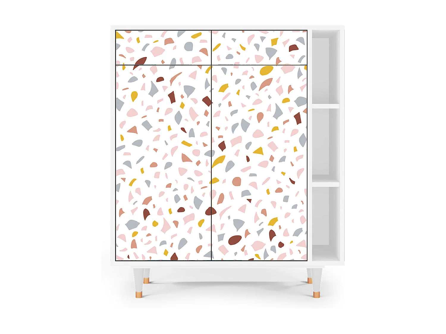 Credenza - 96х110х41 cm - BS6 - Marmelade Cheese, Bianco