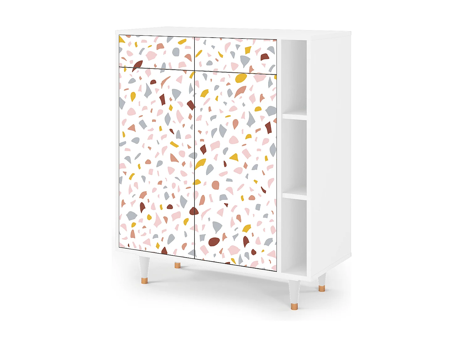 Credenza - 96х110х41 cm - BS6 - Marmelade Cheese, Bianco