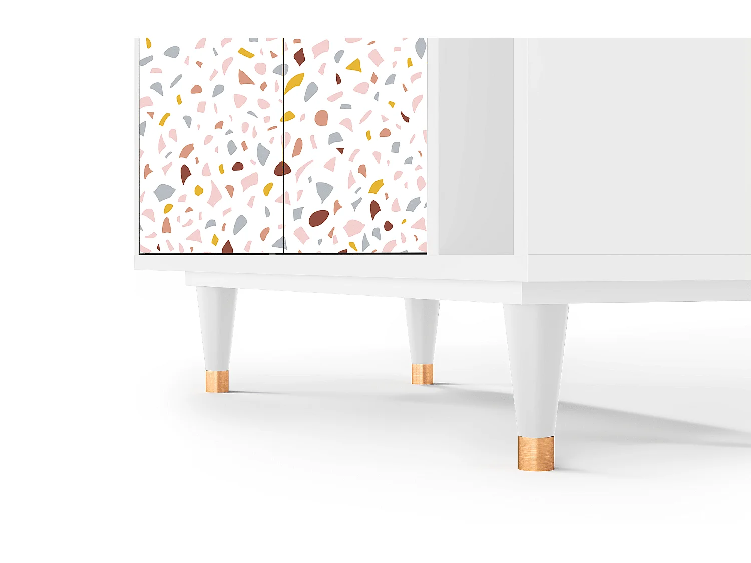 Credenza - 96х110х41 cm - BS6 - Marmelade Cheese, Bianco