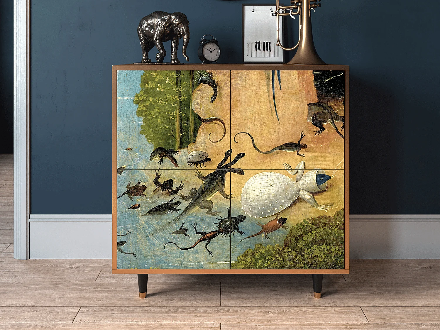 Dressoir - 94x96x48 cm - BS3 - The Garden by Bosch, Walnoot