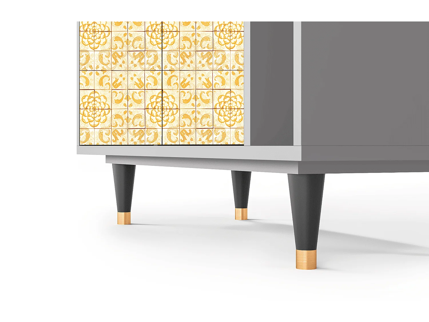 Credenza - 96х110х41 cm - BS6 - Sunshiny Tile, Grigio