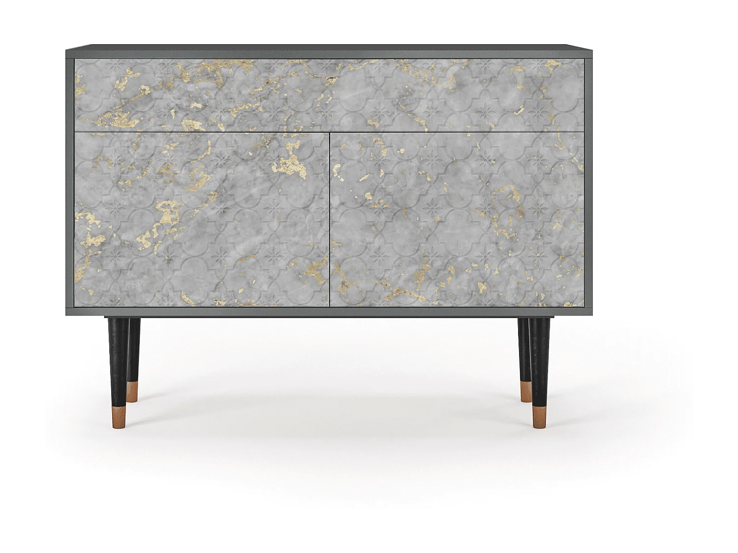 Aparador - 115x85x48 cm - BS4 - Mariana Trench, Antracite