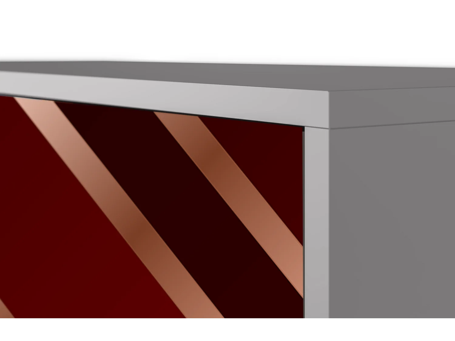 Credenza - 115х84х41 cm - S3 - Velvet 1920's, Grigio