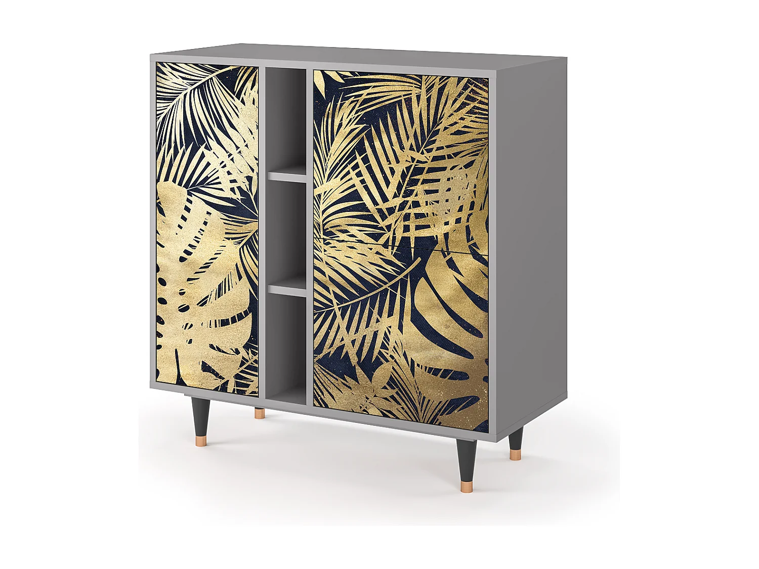 Credenza - 94х96х41 cm - BS5 - Jungle Vibes, Grigio