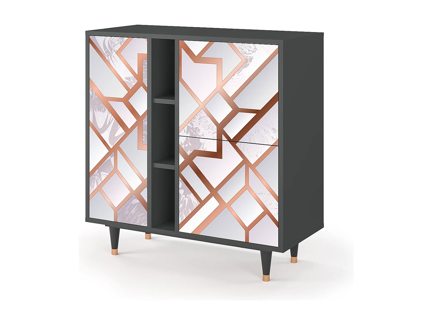 Buffet - 94х96х41 cm - BS5 - Pastel Fairytale, Anthracite