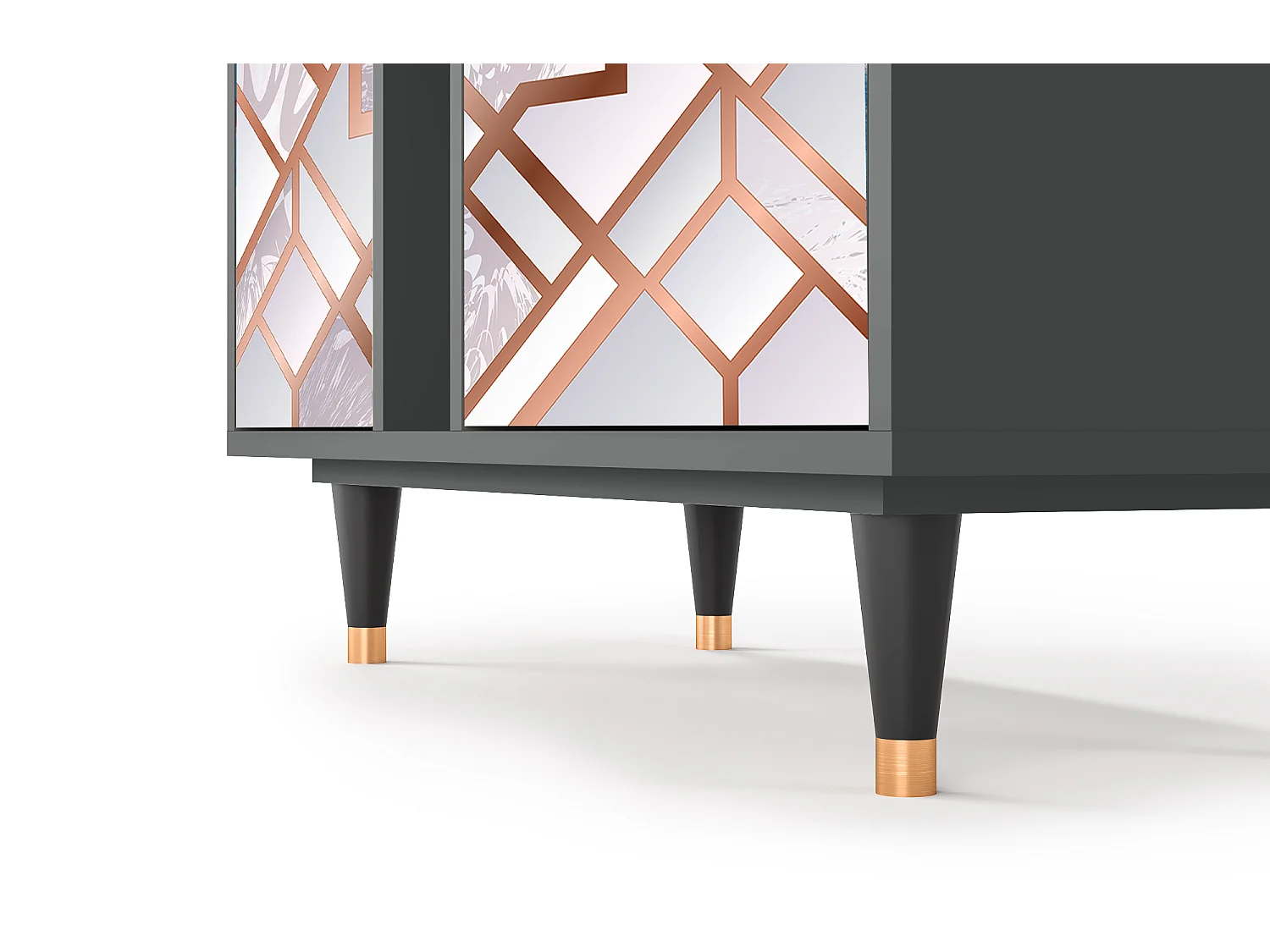 Kredens - 94х96х41 cm - BS5 - Pastel Fairytale, Antracyt