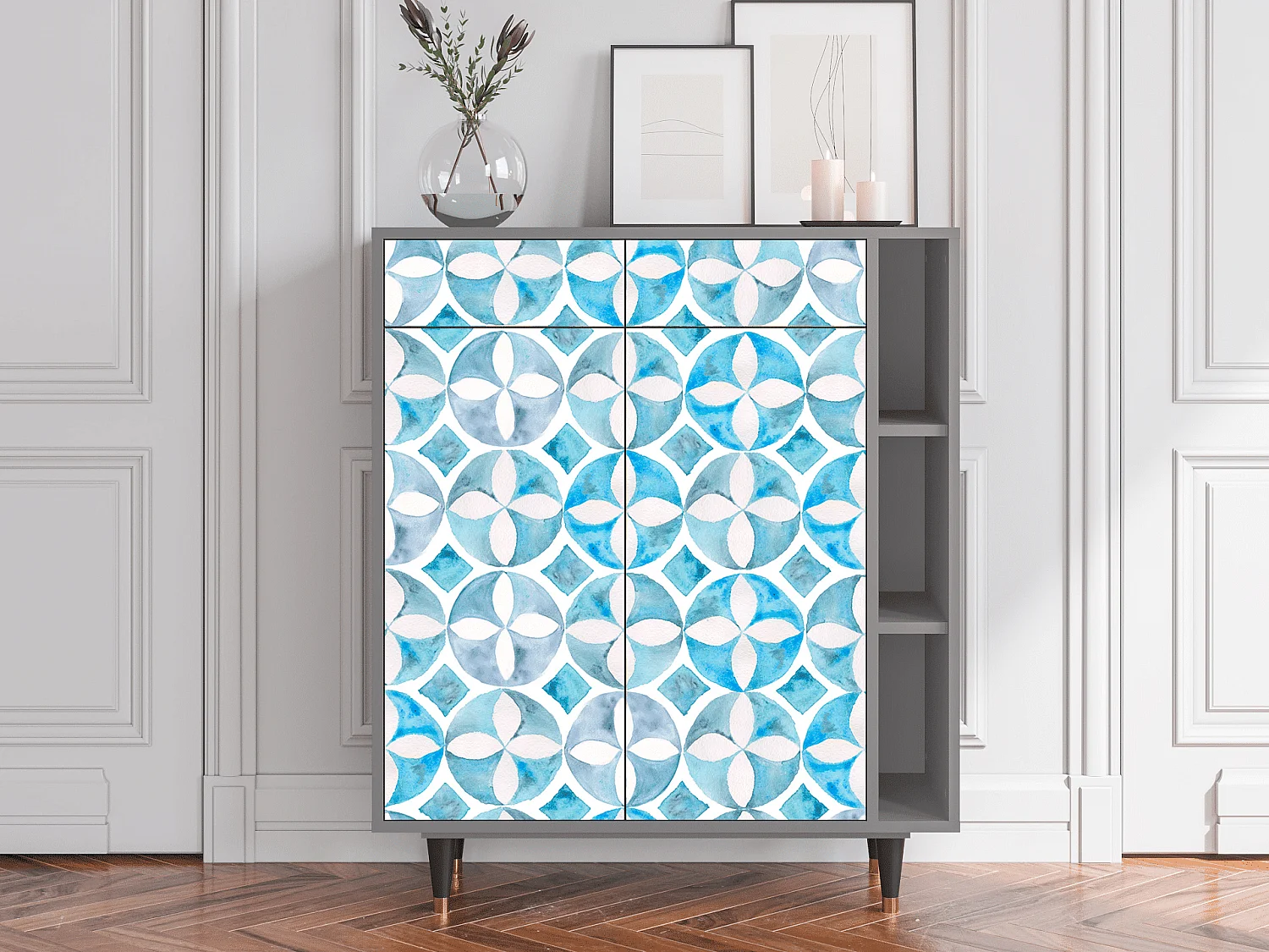 Buffet - 96х110х41 cm - BS6 - Porto Mood, Gris