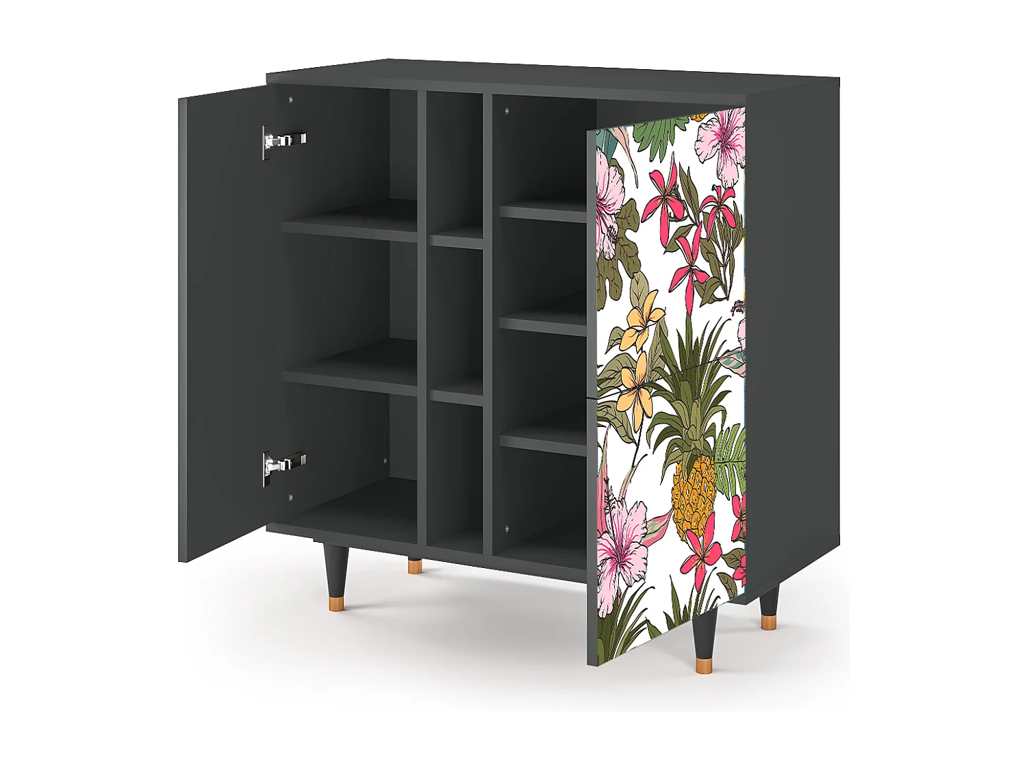 Dressoir - 94х96х41 cm - BS5 - Estival Fruit, Antraciet