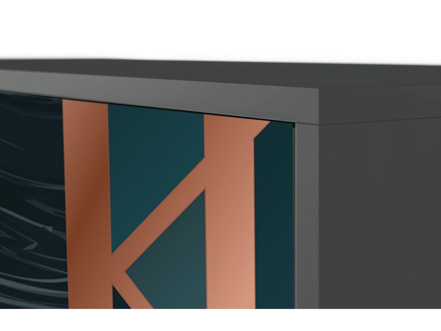 Buffet - 115х84х41 cm - S3 - Emerald Metro, Anthracite