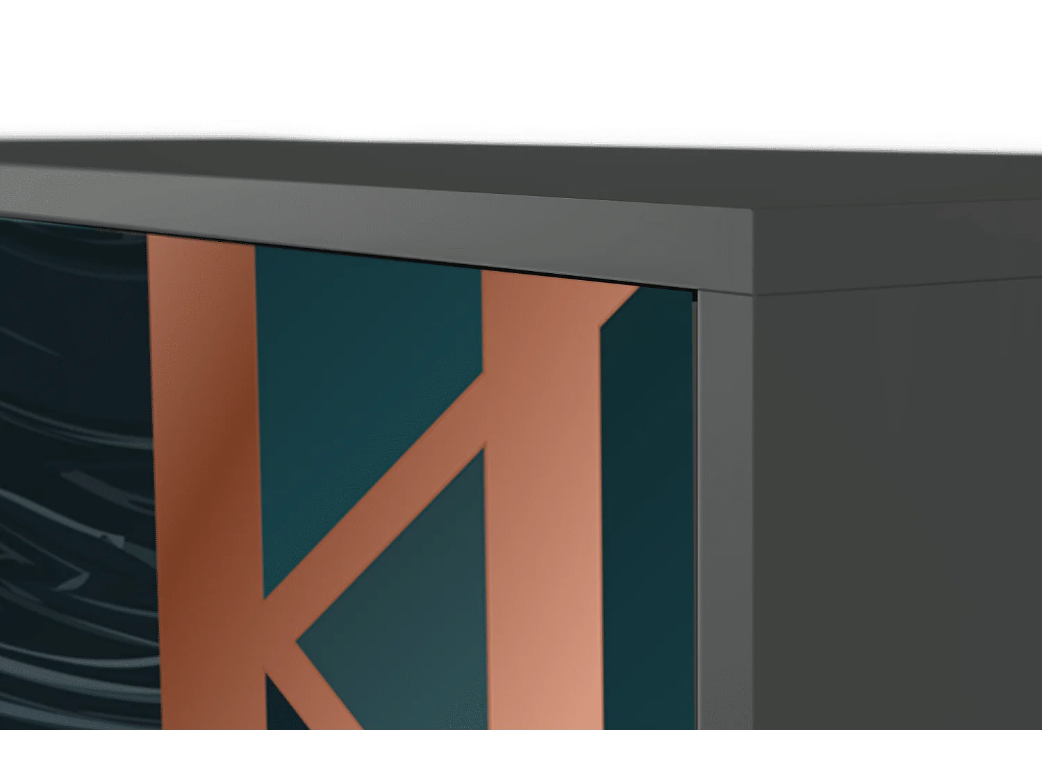 Credenza - 115х84х41 cm - S3 - Emerald Metro, Antracite