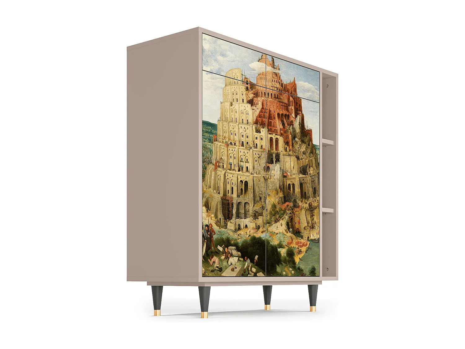 Aparador - 96х110х41 cm - BS6 - Elder The Tower, Latte