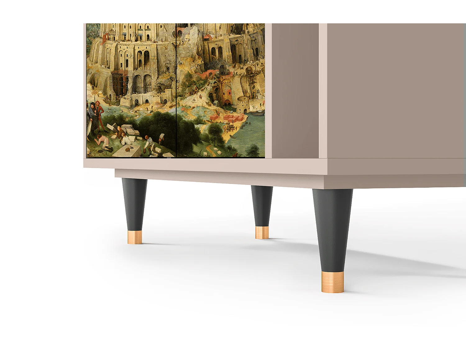 Aparador - 96х110х41 cm - BS6 - Elder The Tower, Latte