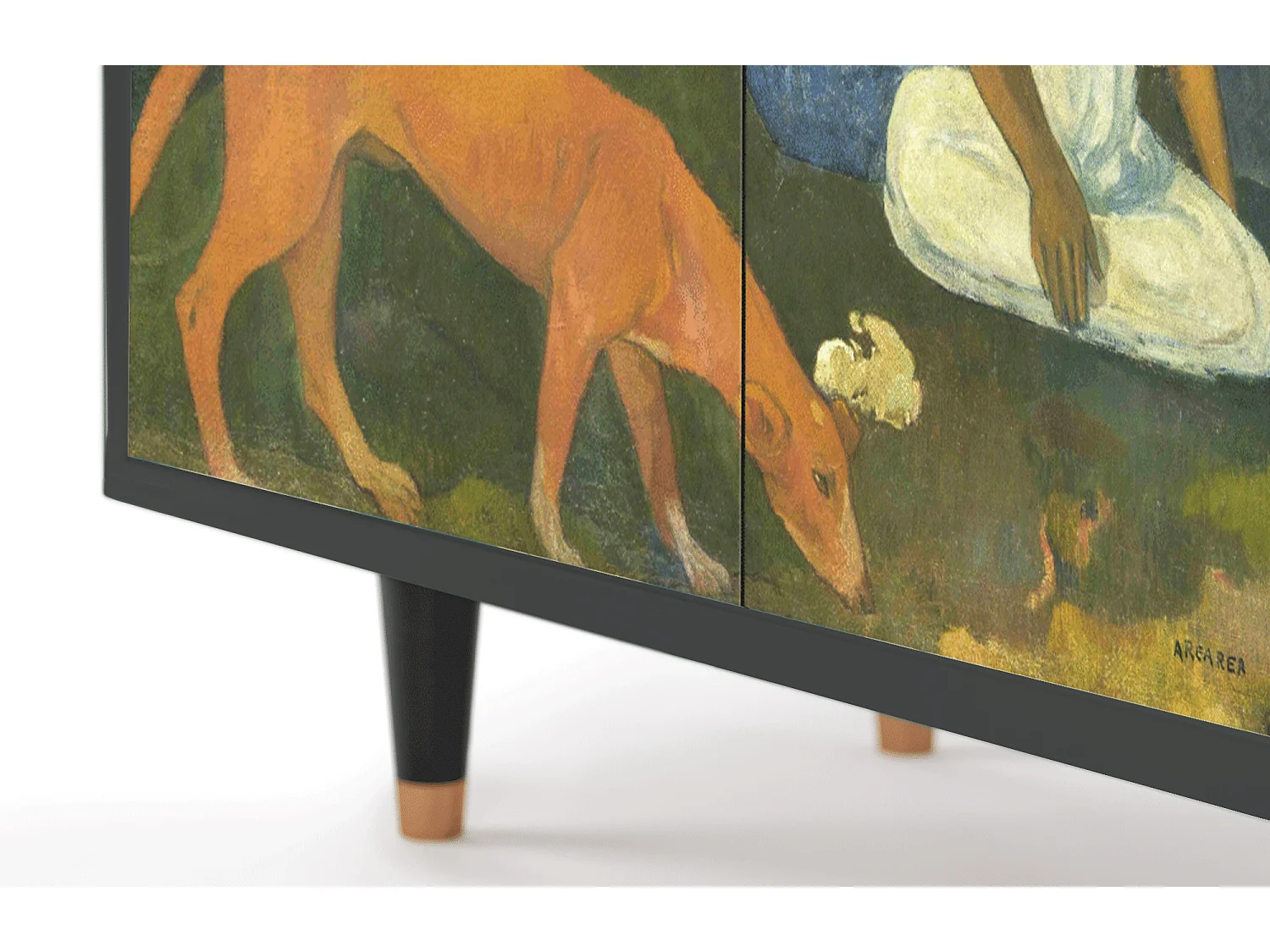 Kredens - 94x96x48 cm - BS3 - Arearea , Antracyt