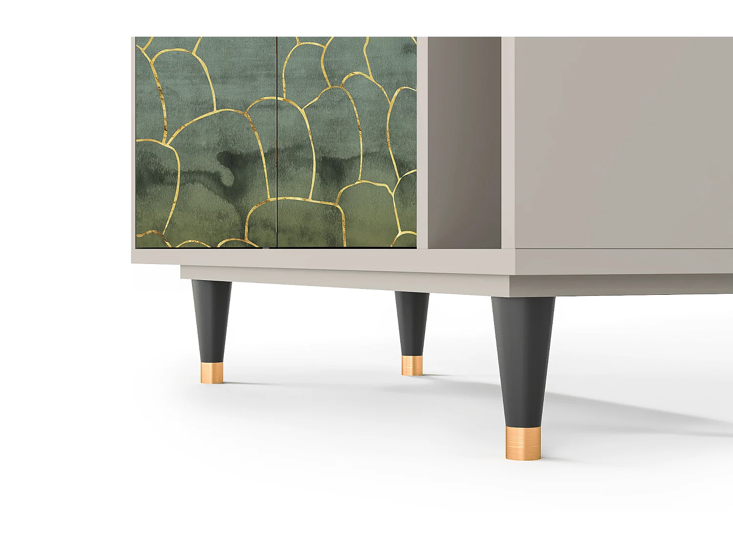 Dressoir - 96х110х41 cm - BS6 - Magnificent Water Lily, Zand