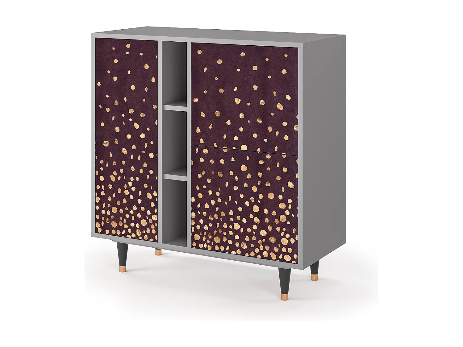 Buffet - 94х96х41 cm - BS5 - Glowworms, Gris