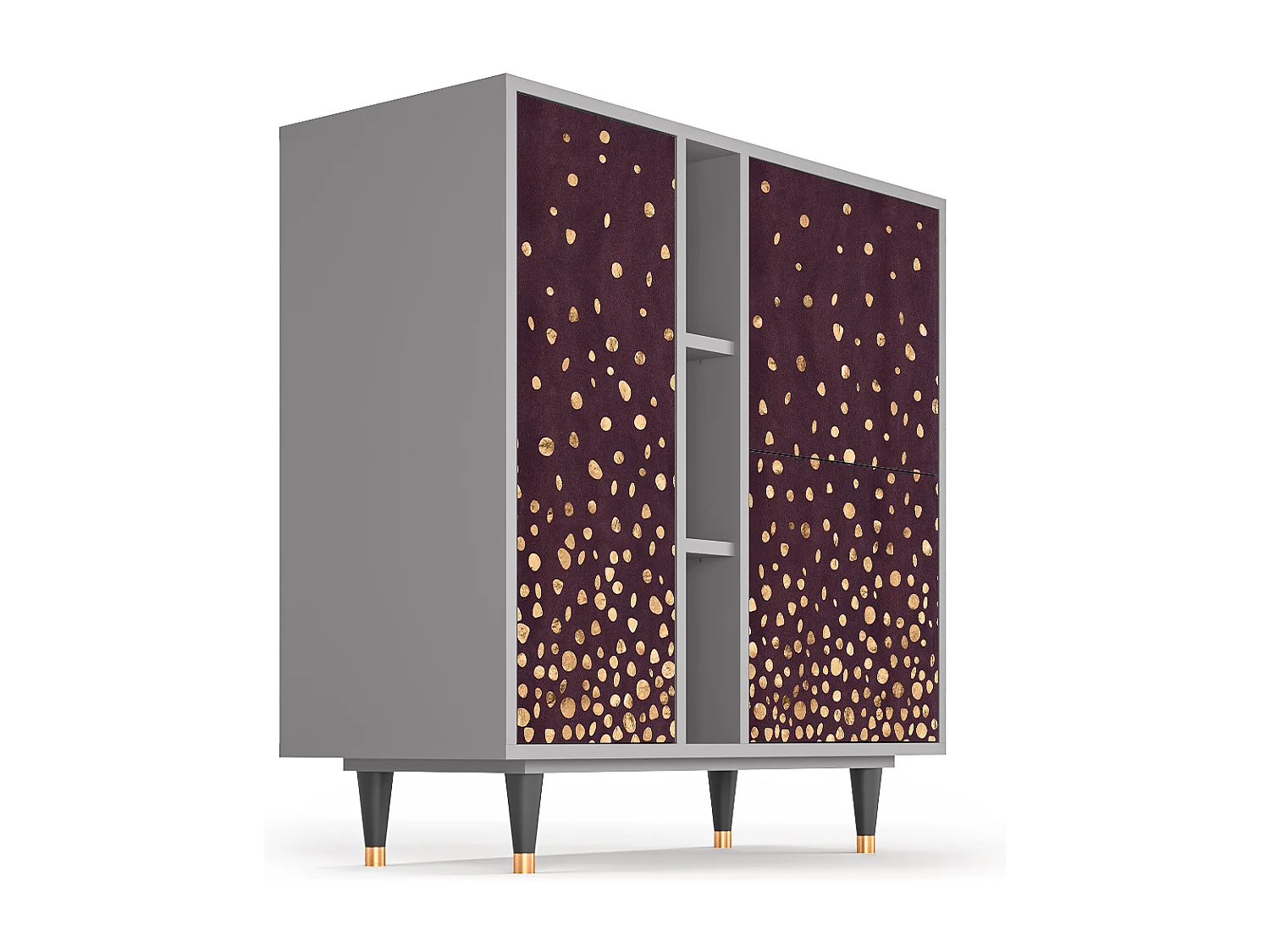 Buffet - 94х96х41 cm - BS5 - Glowworms, Gris