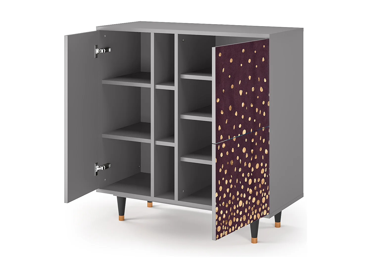 Buffet - 94х96х41 cm - BS5 - Glowworms, Gris