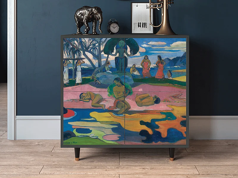 Kredens - 94x96x48 cm - BS3 - Day of the God, Antracyt