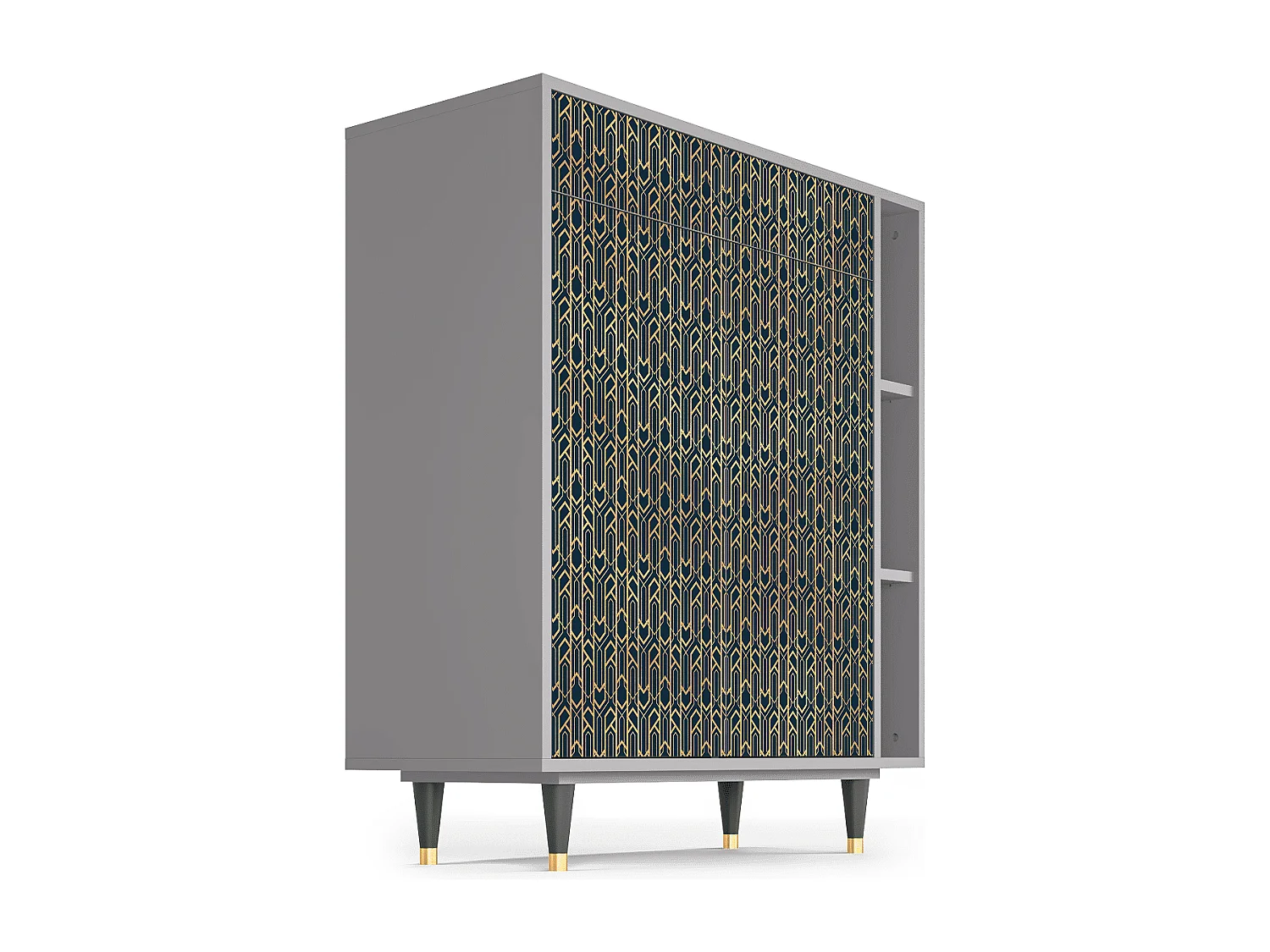 Credenza - 96х110х41 cm - BS6 - Golden Empire, Grigio