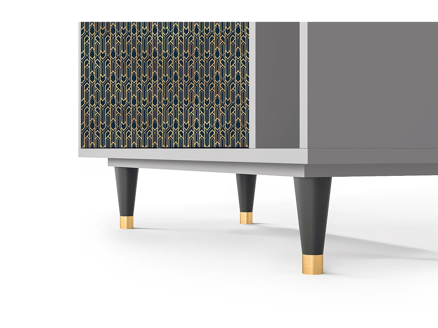 Credenza - 96х110х41 cm - BS6 - Golden Empire, Grigio