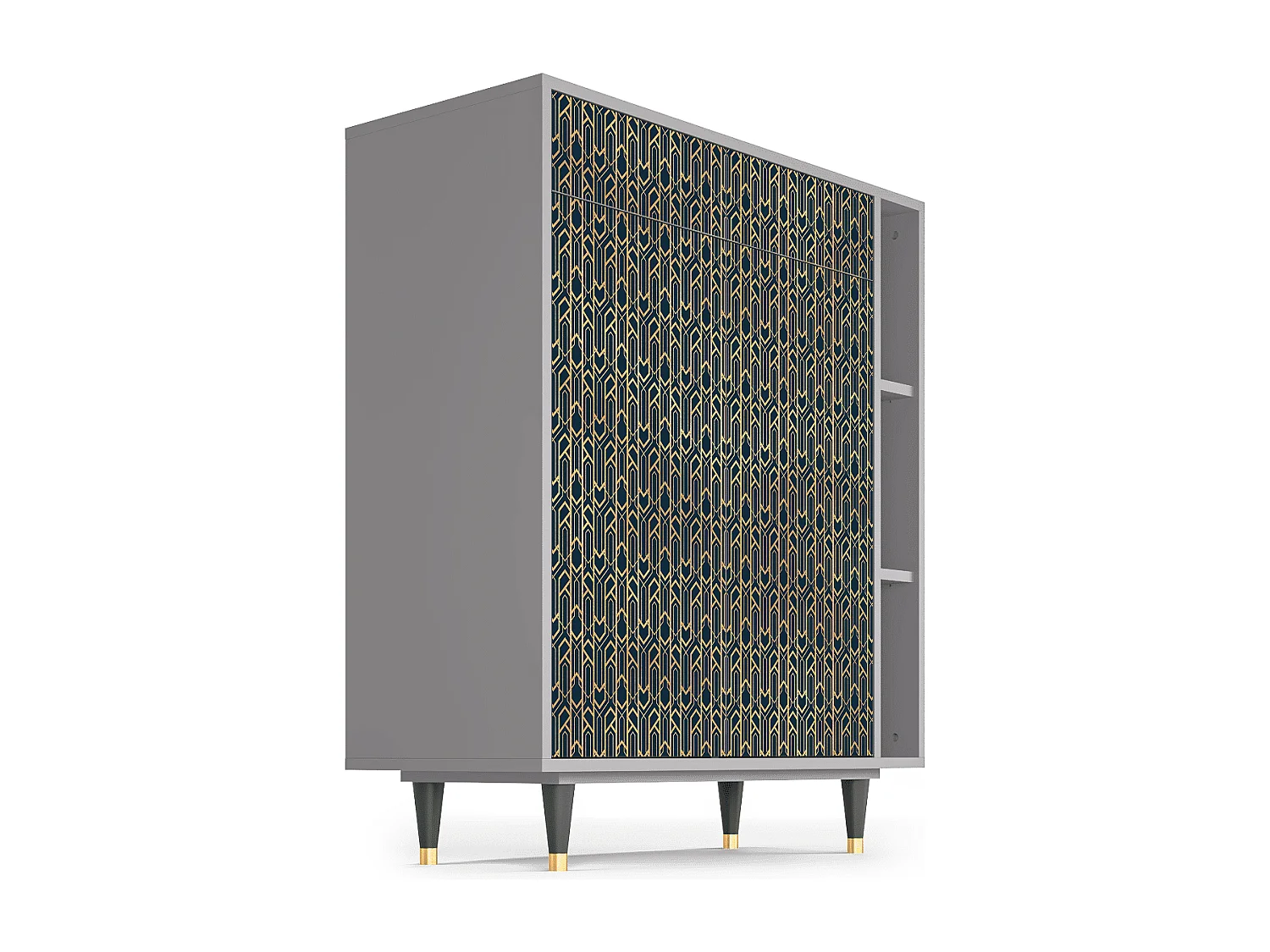 Credenza - 96х110х41 cm - BS6 - Golden Empire, Grigio