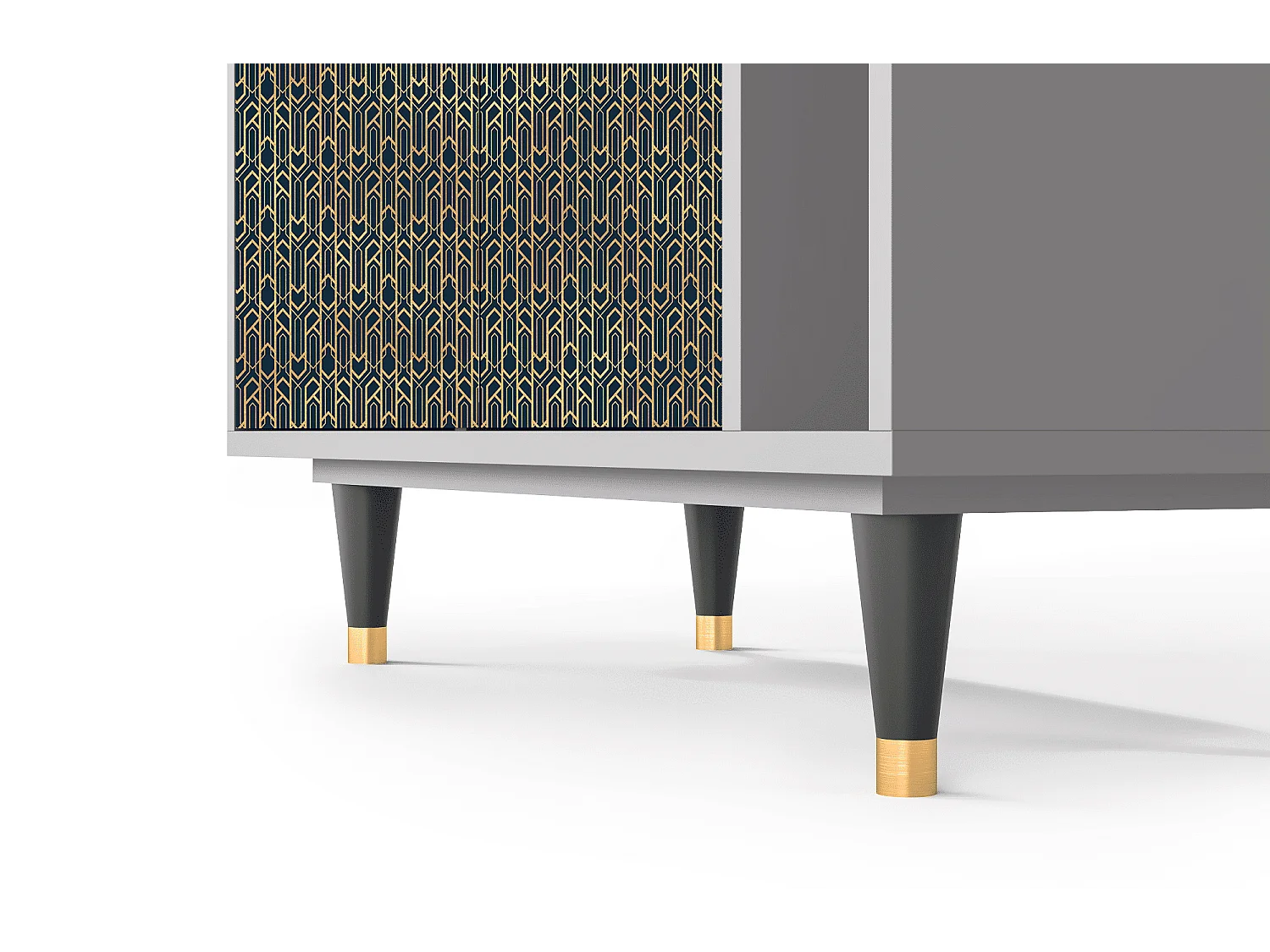 Credenza - 96х110х41 cm - BS6 - Golden Empire, Grigio