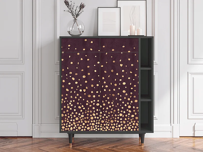 Dressoir - 96х110х41 cm - BS6 - Glowworms, Antraciet