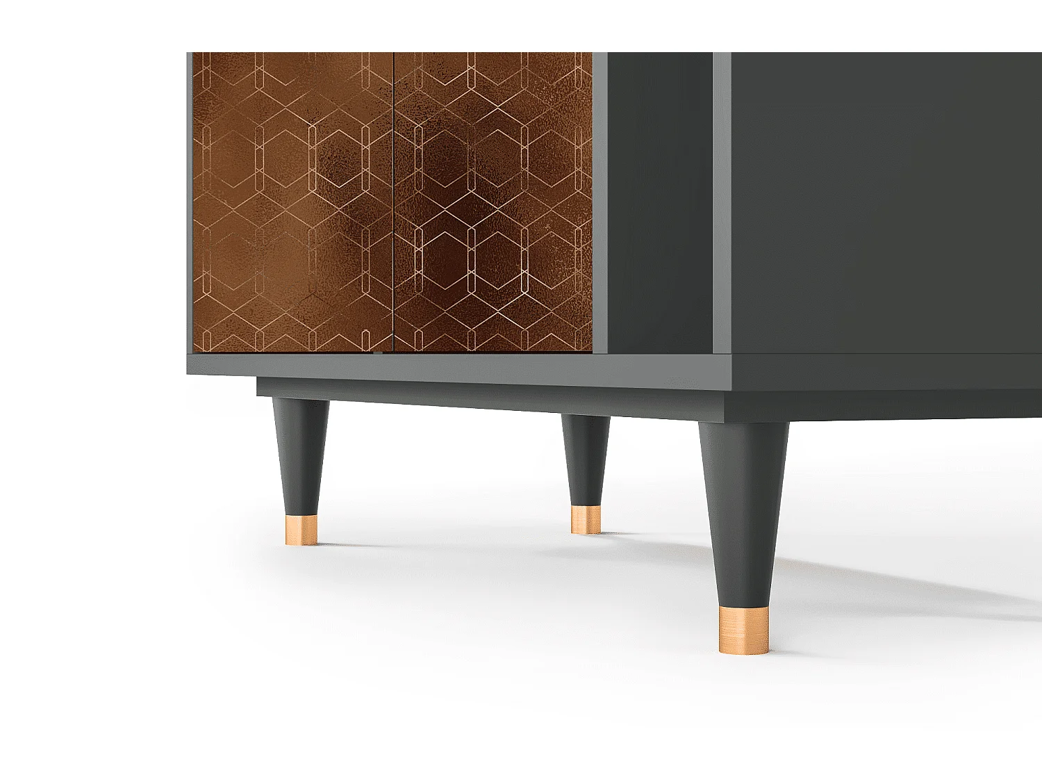 Buffet - 96х110х41 cm - BS6 - Chocolate Bar, Anthracite