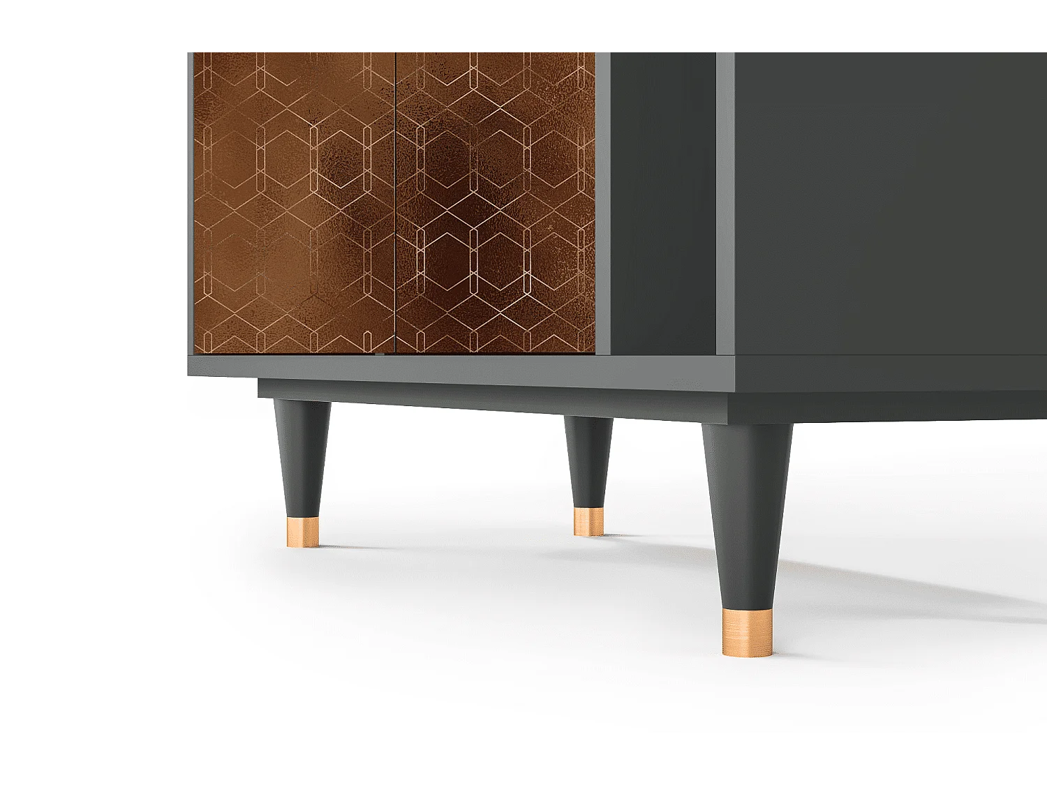 Buffet - 96х110х41 cm - BS6 - Chocolate Bar, Anthracite