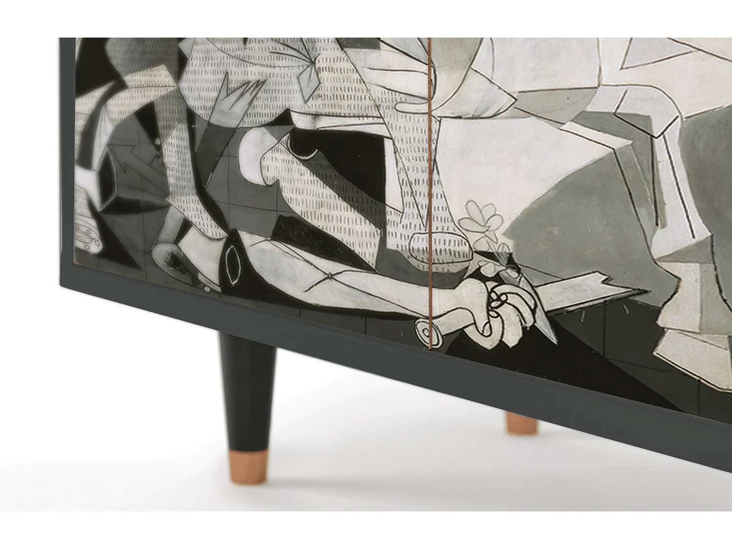 Aparador - 94x96x48 cm - BS3 - Guernica by Picasso, Antracite