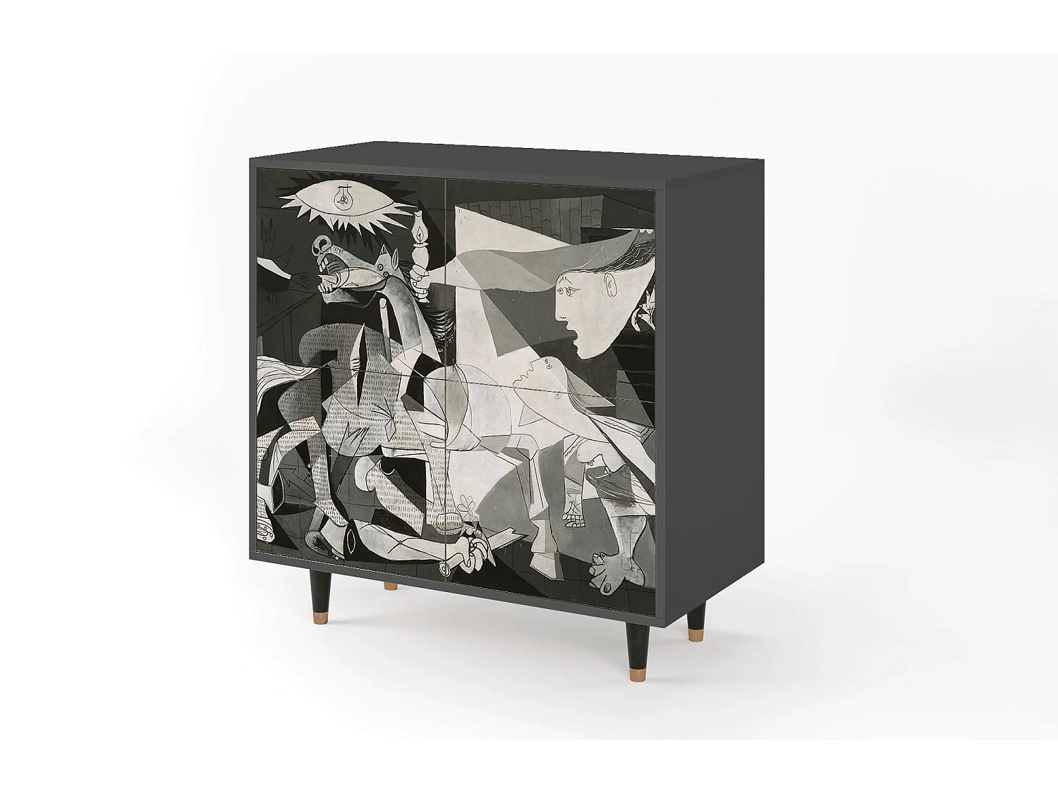 Aparador - 94x96x48 cm - BS3 - Guernica by Picasso, Antracite