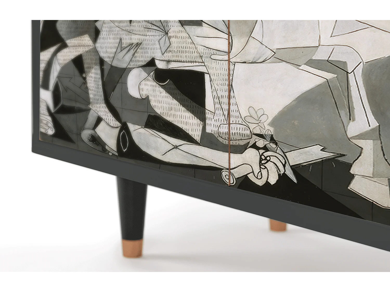 Aparador - 94x96x48 cm - BS3 - Guernica by Picasso, Antracite