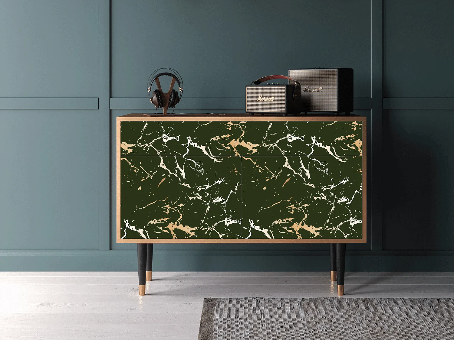 Aparador - 115x85x48 cm - BS4 - Amazon Forest, Nogueira