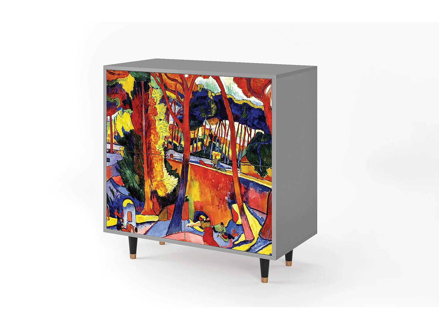 Sideboard - 94x96x48 cm - BS3 - The Turning Road, Grau