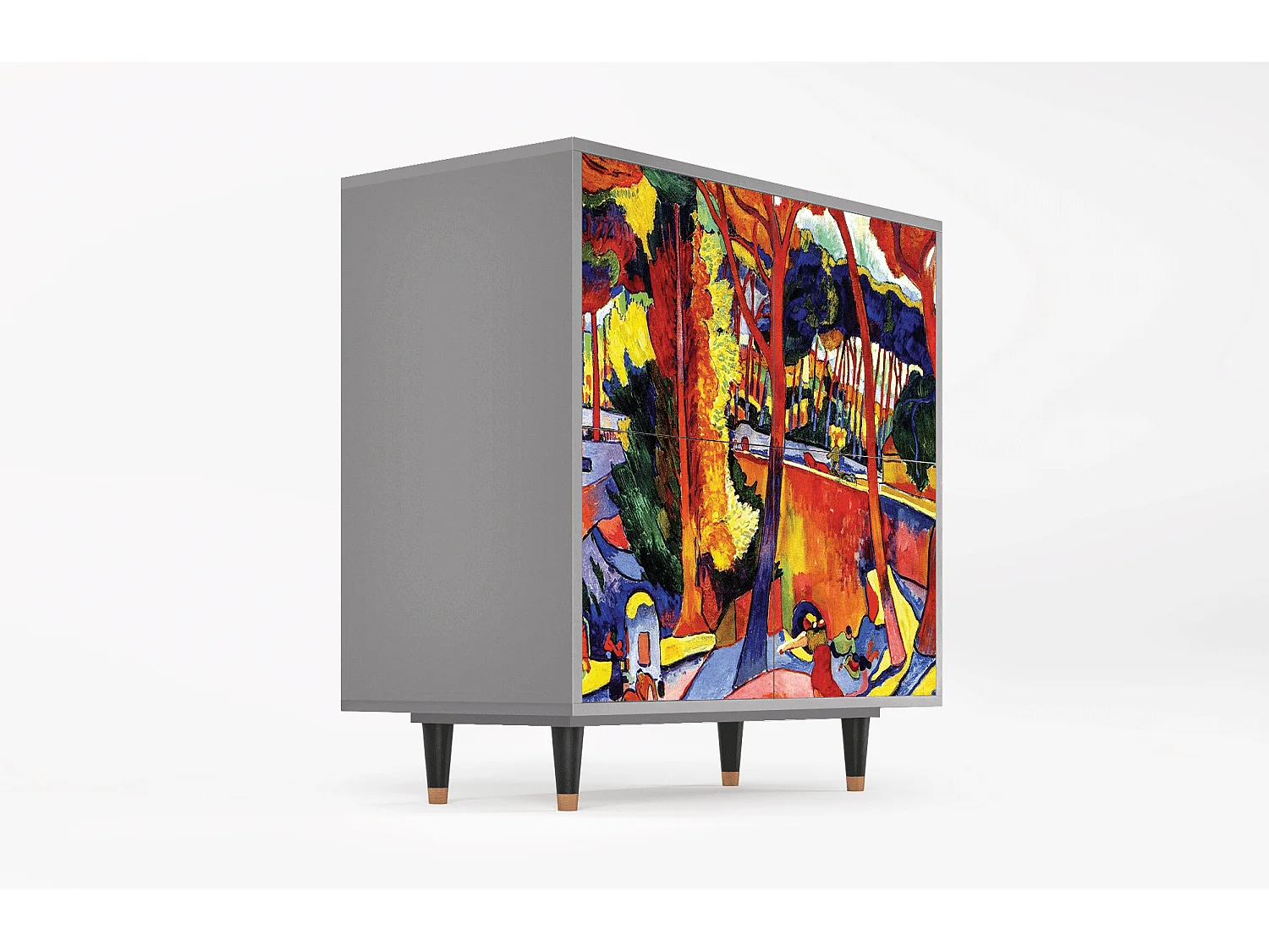 Sideboard - 94x96x48 cm - BS3 - The Turning Road, Grau