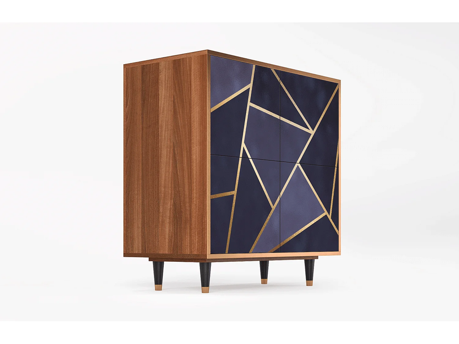 Credenza - 94x96x48 cm - BS3 - The Amethyst, Noce