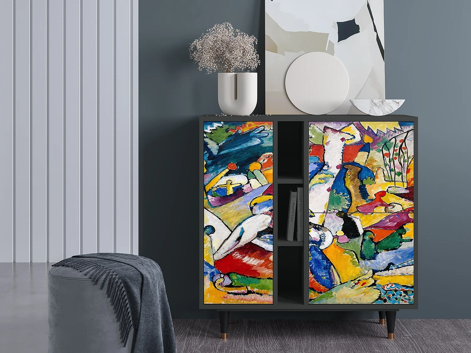Credenza - 94х96х41 cm - BS5 - Improvisation 26  , Antracite