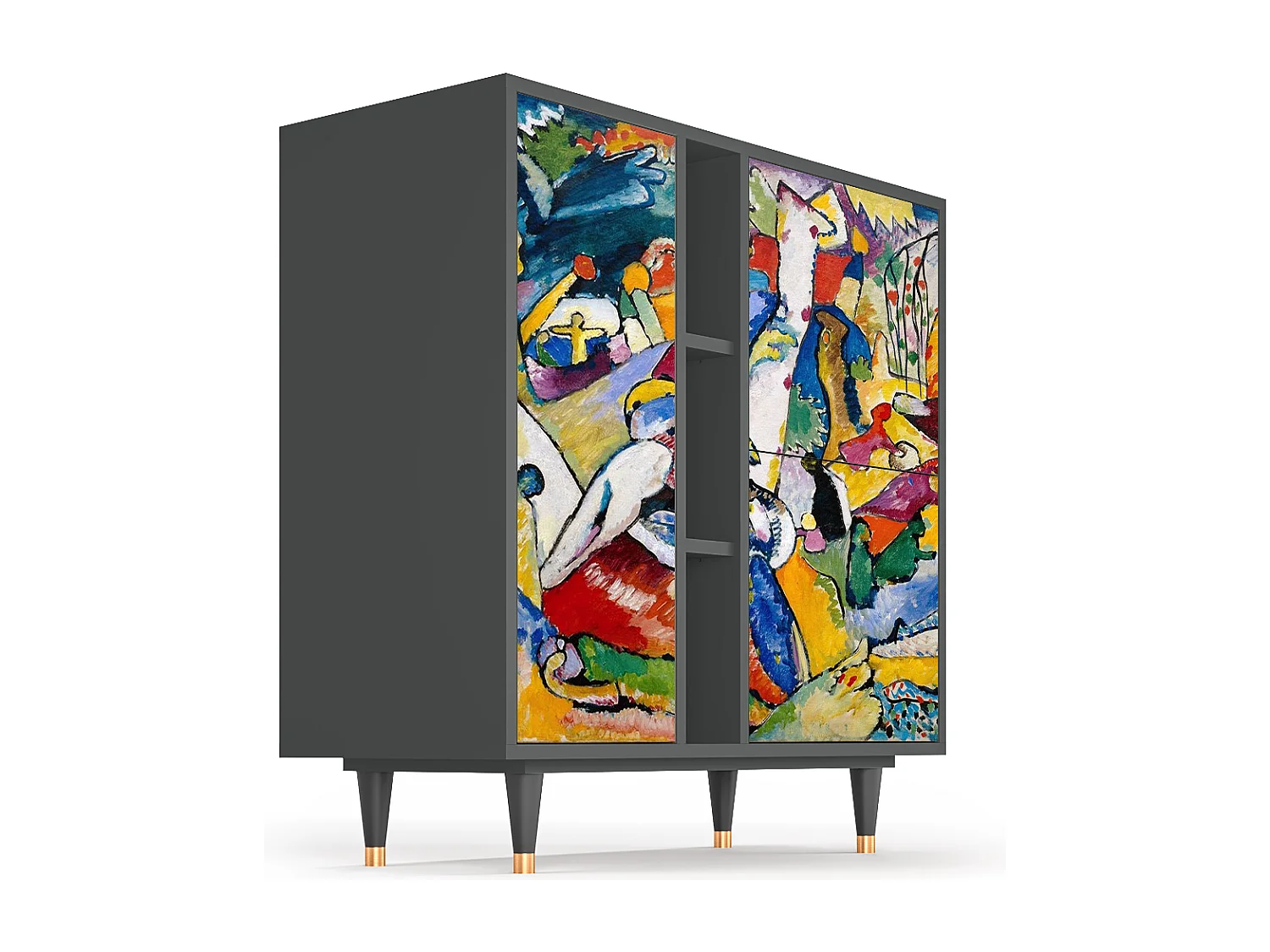 Credenza - 94х96х41 cm - BS5 - Improvisation 26  , Antracite