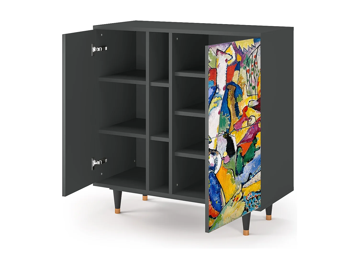 Credenza - 94х96х41 cm - BS5 - Improvisation 26  , Antracite