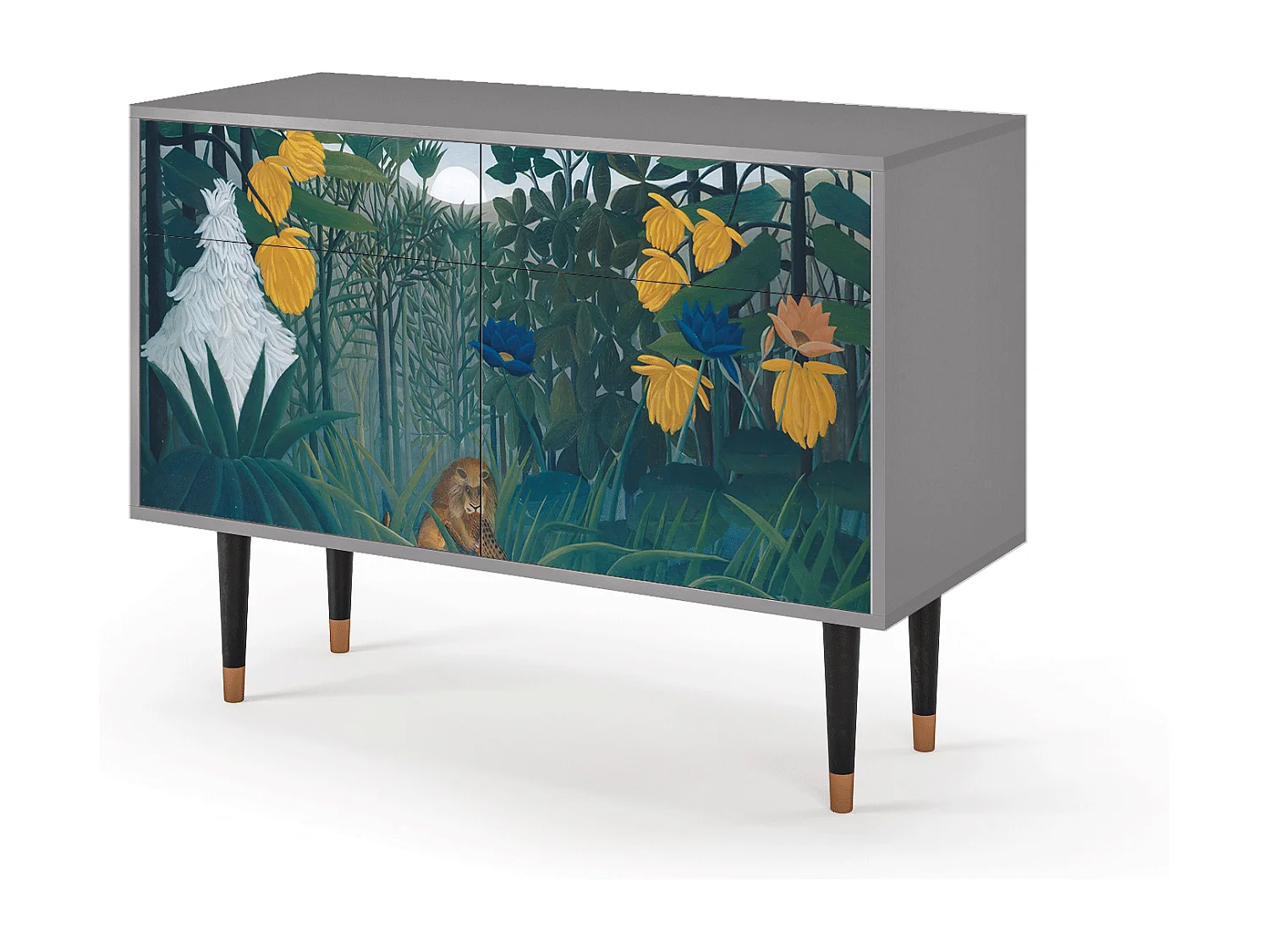 Buffet - 115x85x48 cm - BS4 - The Repast of the Lion, Gris