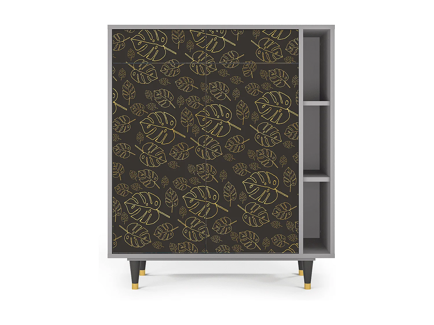 Buffet - 96х110х41 cm - BS6 - Fall Of The Leaves, Gris