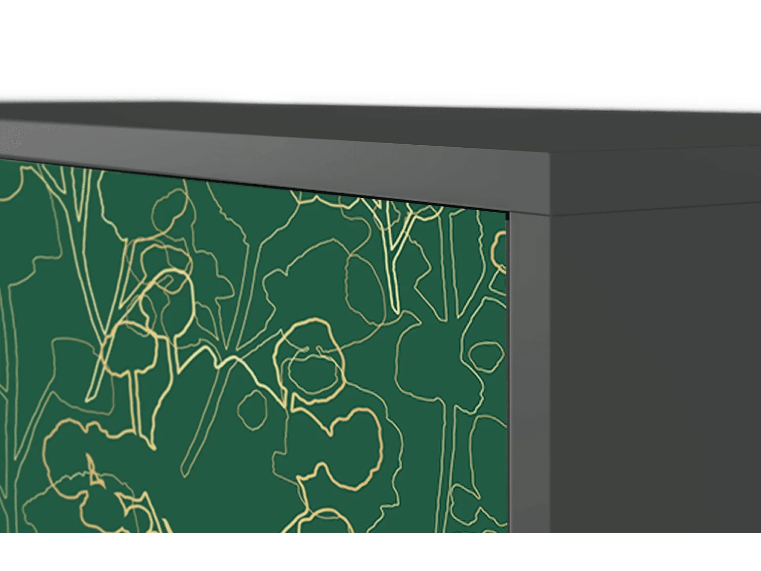 Credenza - 115х84х41 cm - S3 - Emerald Forest, Antracite