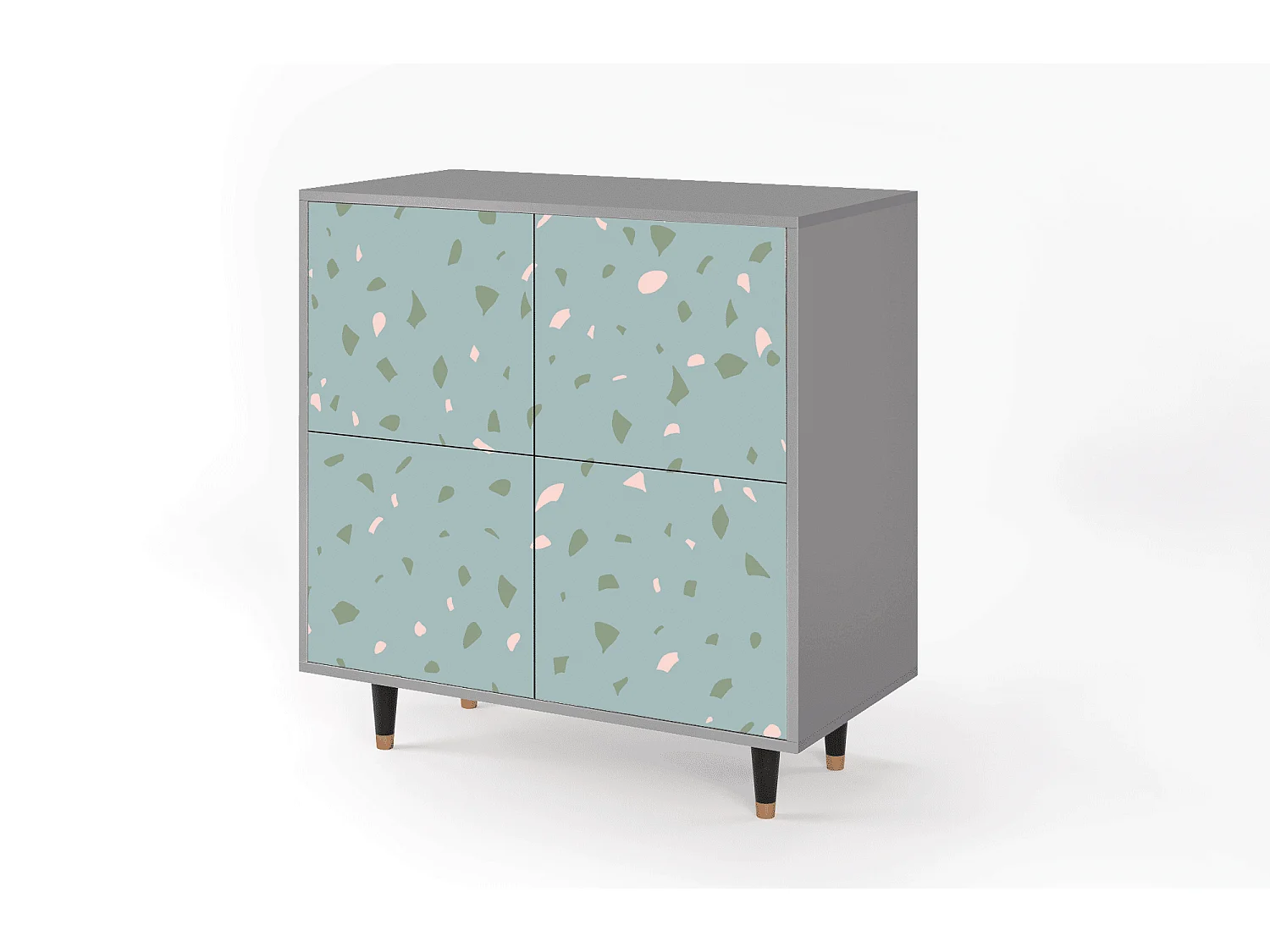 Buffet - 94x96x48 cm - BS3 - Blue Drops, Gris