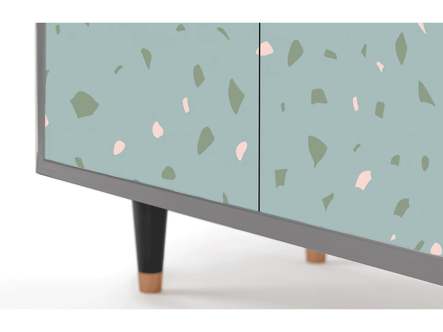 Buffet - 94x96x48 cm - BS3 - Blue Drops, Gris