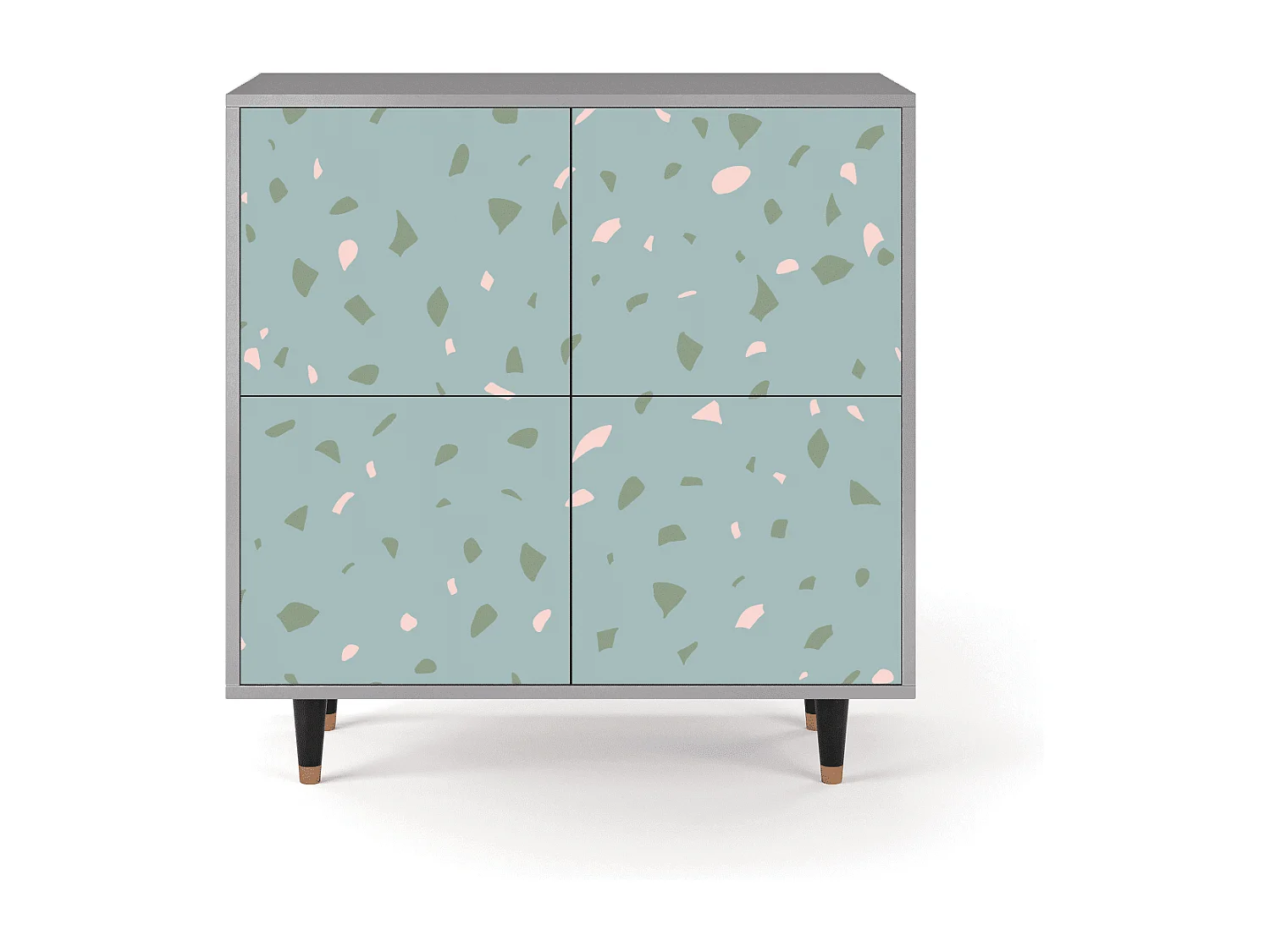 Buffet - 94x96x48 cm - BS3 - Blue Drops, Gris
