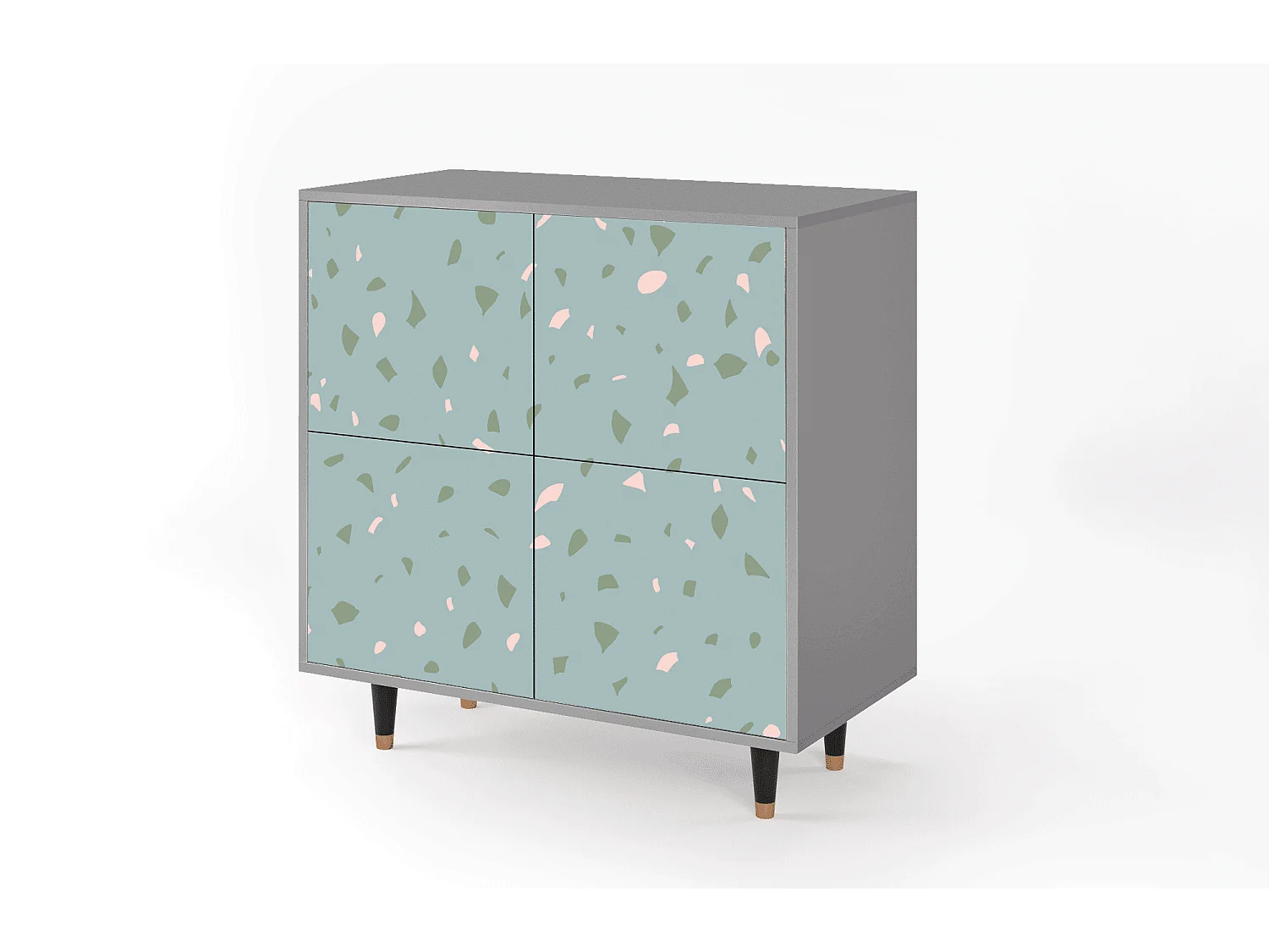 Buffet - 94x96x48 cm - BS3 - Blue Drops, Gris