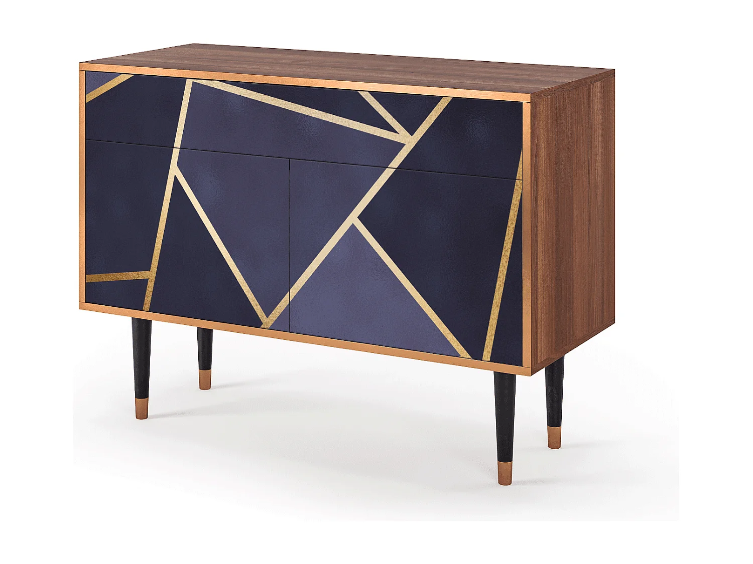 Credenza - 115x85x48 cm - BS4 - The Amethyst, Noce