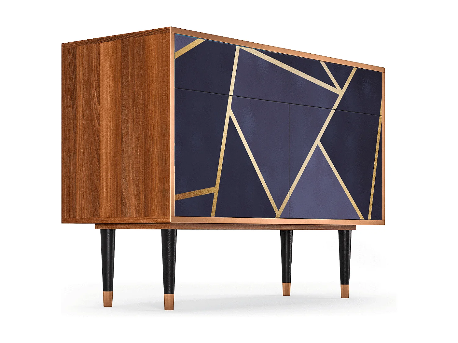 Credenza - 115x85x48 cm - BS4 - The Amethyst, Noce