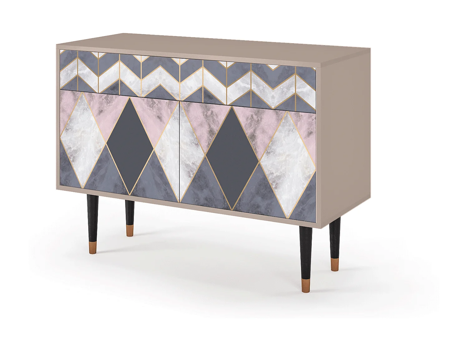 Credenza - 115x85x48 cm - BS4 - Ideal Harmony, Latte