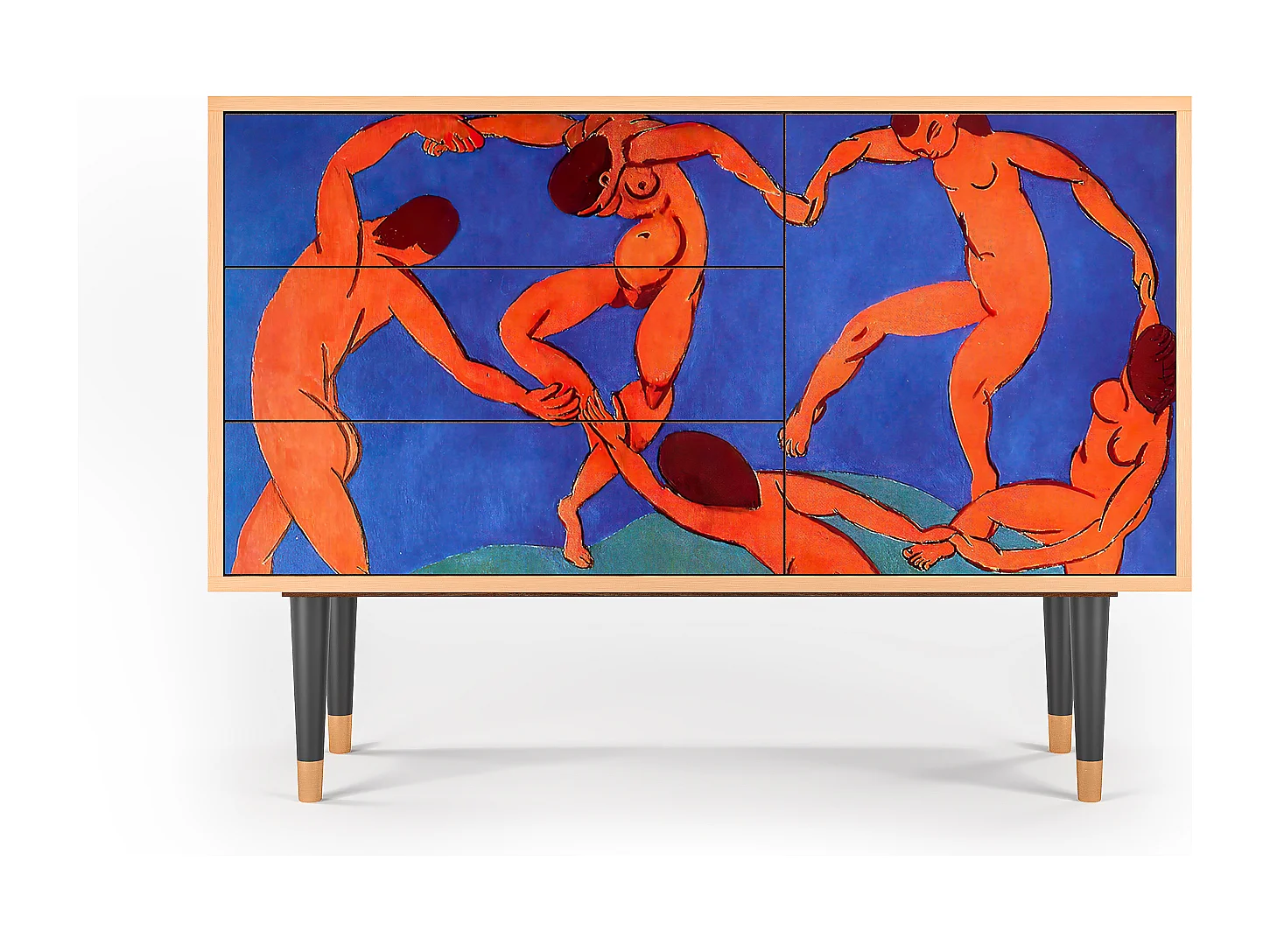 Buffet - 115х84х41 cm - S3 - The Dance by Matisse , Noyer
